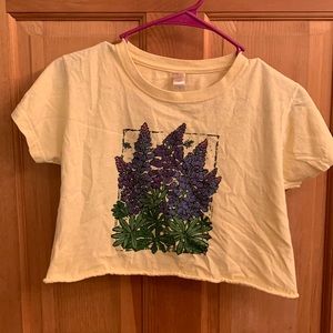 Floral Crop Top Anvil small